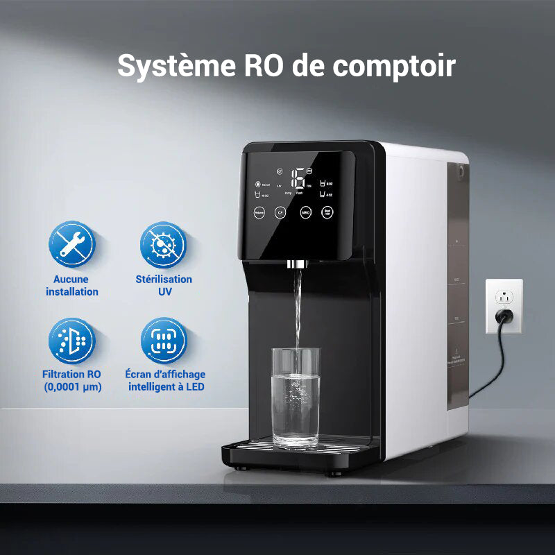Distributeur d'Eau par Osmose Inverse | SecondLife Water™