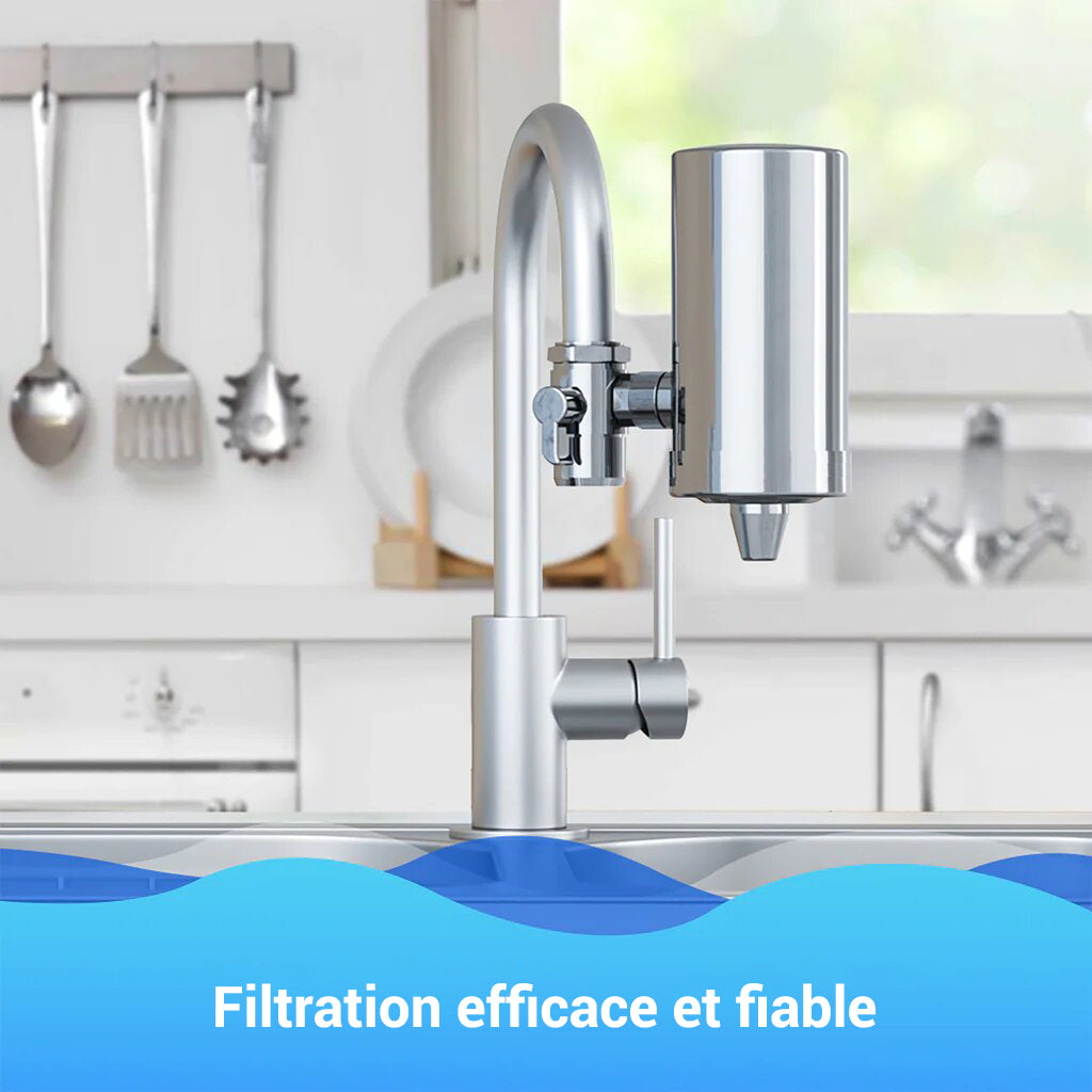 Système de Filtration d'Eau sur Robinet | SecondLife Water™