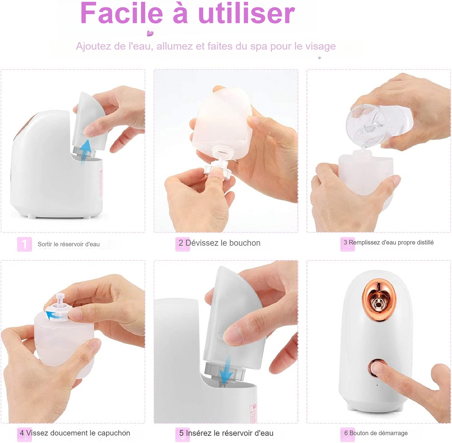 Humidificateur à Vapeur Rajeunissant V2