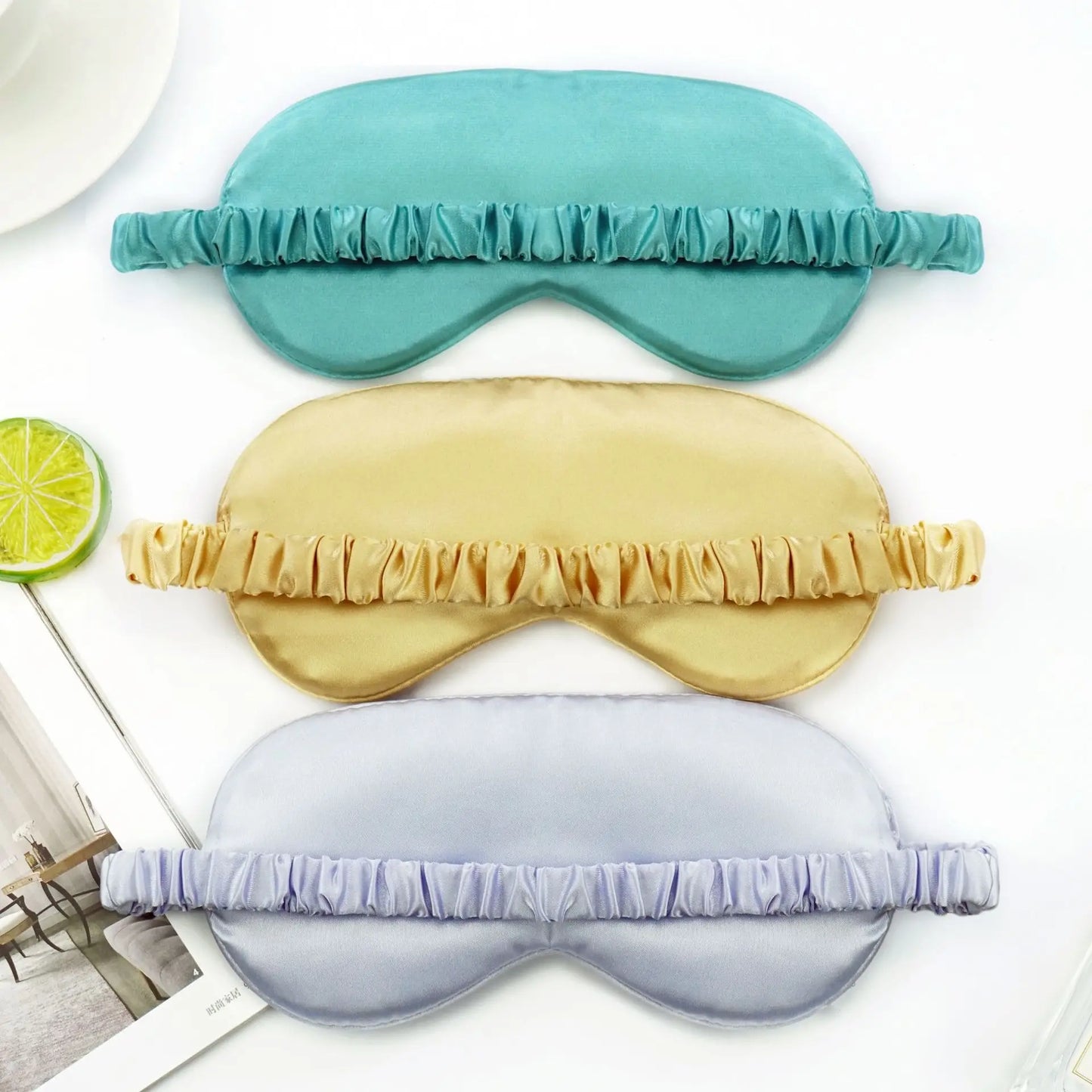 Masque Correcteur de Cernes et Poches en Soie