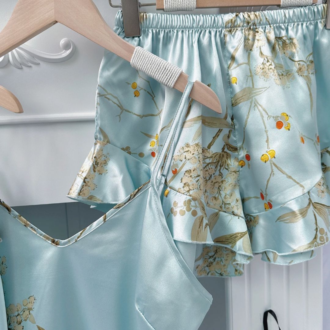 Menopause 5pcs Floral Pajama