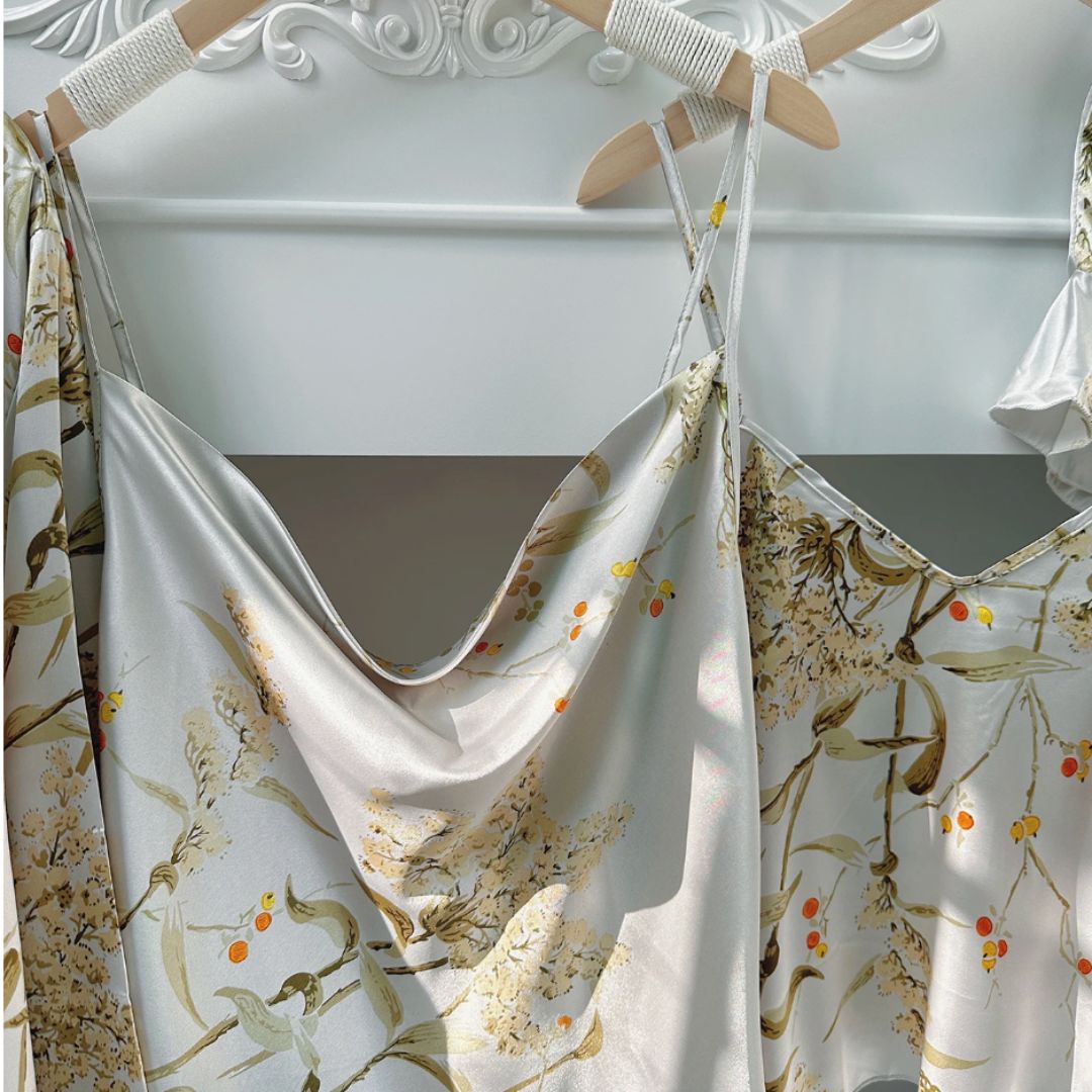 Menopause 5pcs Floral Pajama