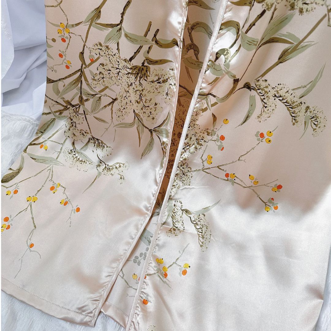 Menopause 5pcs Floral Pajama