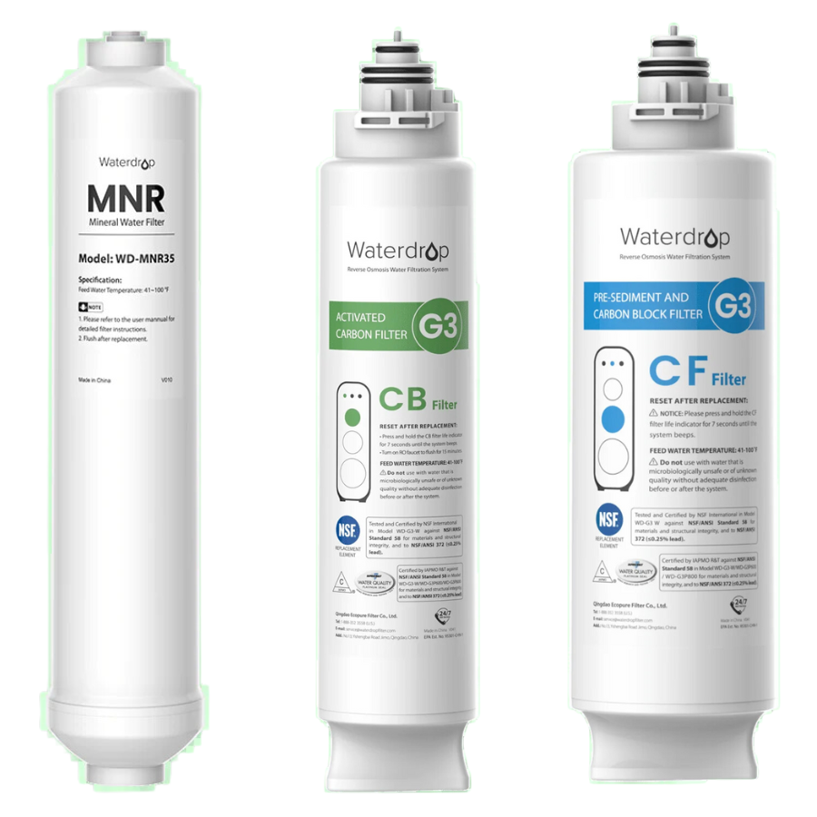 Filtre de Remplacement | Système de Filtration d'Eau Avancé Avec Technologie UV Contres Les Bactéries