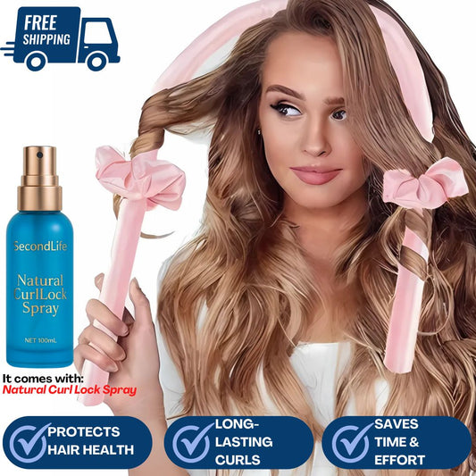 SecondLife Heatless 15-Minute Curling Set